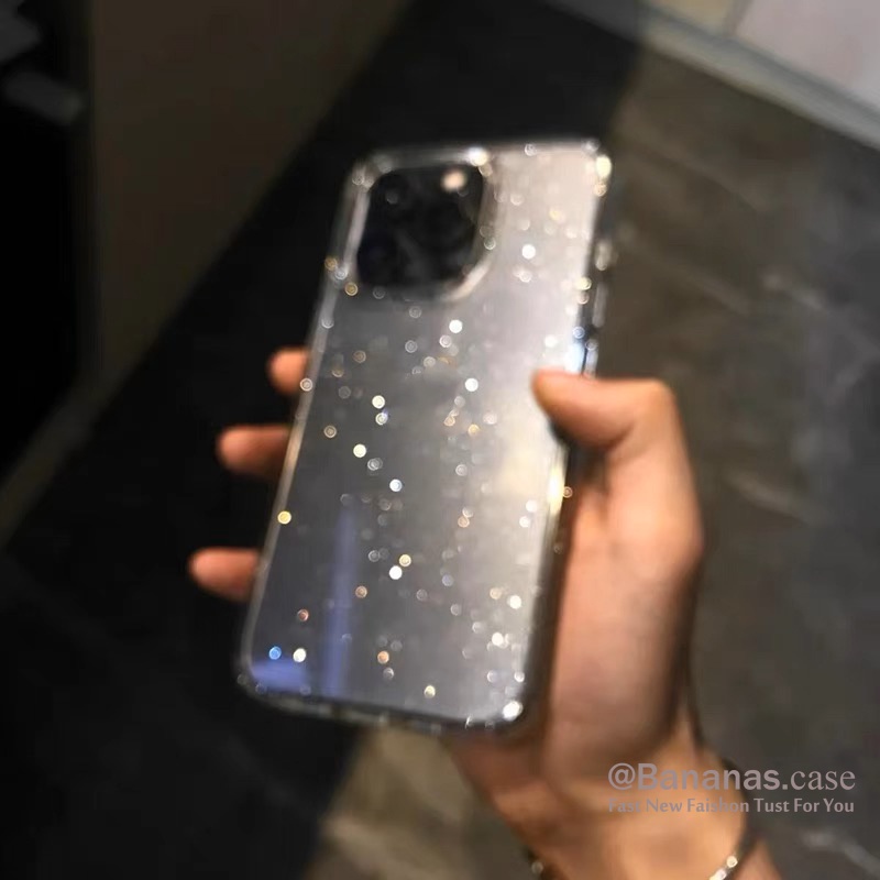 Ốp điện thoại iPhone 16 15 14 13 12 11 Pro Max X XR XS Max 7 8 6 6s Plus SE2020 ins Bling Star Clear Soft Cover - ảnh 3