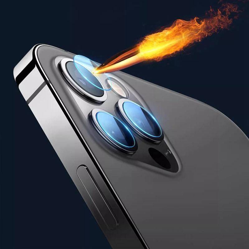 1-3 Bộ Bảo Vệ Ống Kính Máy Ảnh Cho iPhone 15 14 13 12 11 Pro Max Plus Mini Bảo Vệ Điện Thoại Di Động