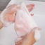 Túi Lưới Dây Rút Đựng Xà Phòng / Túi Tạo Bọt Màu Trắng Lớn Có Thể Treo / Giá Đỡ Xà Phòng Tắm / Rửa Mặt Tẩy Tế Bào Chết Cho Nhà Tắm / Du Lịch