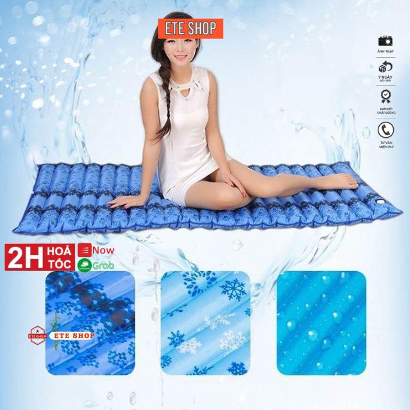 Nệm nước, đệm nước thoáng mát hạ nhiệt, Nệm Nước Lót Lưng, không cần bấm nước, rất mát, nhiều size