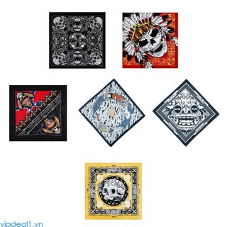 Khăn Choàng Đầu Hóa Trang Đầu Lâu Viking1 Gothic Cho Lễ Hội