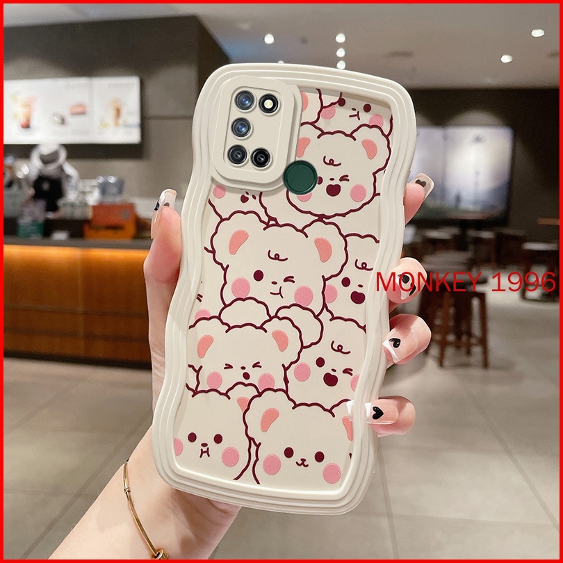 ốp lưng Realme 7i ốp lưng Realme C17 Ốp Điện Thoại tpu Mềm Chống Rơi Họa Tiết Hoạt Hình Cho realme 7i c17 klq