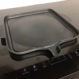 chảo nướng chống dính 30cm cao cấp  -Vỉ nướng chống dính TÂN THÁI GIA - Khay nướng BBQ chống dính