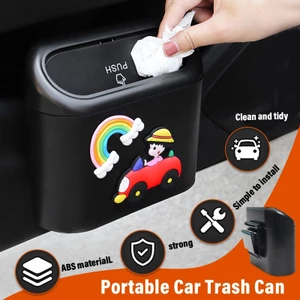 Giá Đỡ Thùng Rác mini Treo Xe Hơi Tiện Lợi
