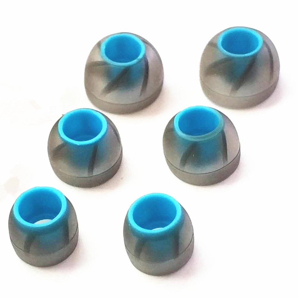 Kz Set 3 Cặp (6 Cặp) Bọc Tai Nghe Nhét Tai Bằng silicon Đặc Biệt Cho kz edx edc