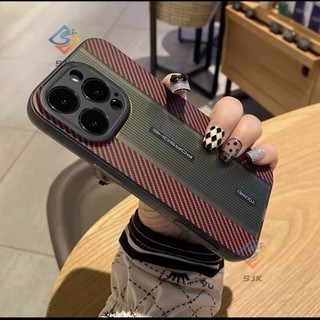 Sang Trọng Ốp Điện Thoại Sợi carbon Màu gradient Cho iphone 15 14 13 12 pro max 14 15 plus 11 Sự Bảo Vệ