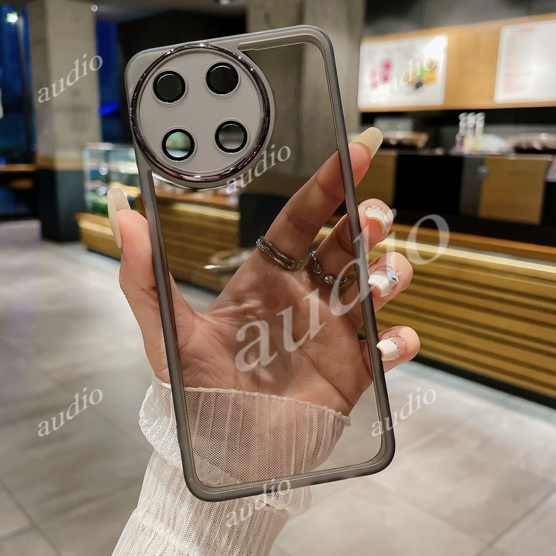 Ốp Điện Thoại Cho Realme 11 4G 11x 12 + 12 Pro + 5G 2024 Full Ống Kính Bảo Vệ Camera Trong Suốt Vỏ Silicon Mềm Cho Realme11x Realme12 + Realme 12Pro + 5G
