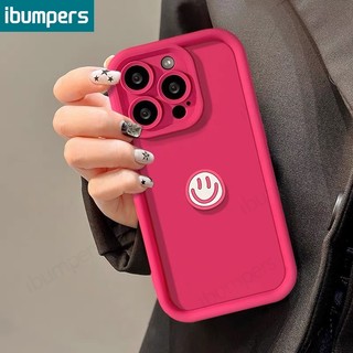 ibumpers Ốp lưng Iphone đẹp 3D Mặt cười Họa Tiết Ốp Điện Thoại silicone mềm dày dặn chống sốc cho Iphone 15 14 12 13 11 Pro Max IP 7 8 Plus Iphon X XS XR Xs Max