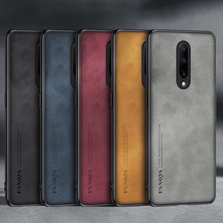 Sang Trọng Ốp Lưng silicone Phối Da Cho oneplus 7 7t 8 pro 8t oneplus 5 5t 6 6t one plus 7 8 t 7pro