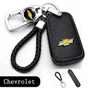 Vỏ Da Bảo Vệ Chìa Khóa Xe Hơi Chevrolet / Colorado Cruze Sonic Trailblazer Kèm Móc Khóa
