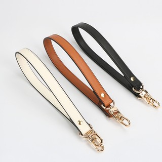 Túi xách màu đen đơn giản Dây đeo vai ngắn bằng da, Dây đeo túi nách một vai, Chiều dài 54cm, Chiều rộng 1,8cm, Phụ kiện túi Boutique