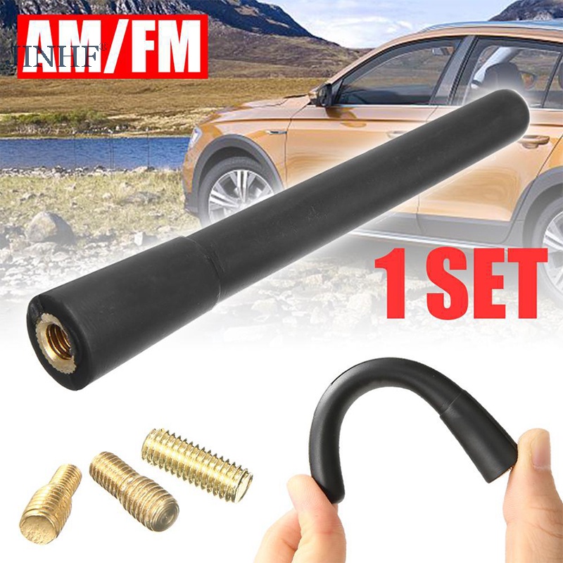 JINHF Ăng-ten ô tô đa năng Ô tô nhỏ trên không FM / AM Ăng-ten đồng nguyên chất Đài phát thanh HOT