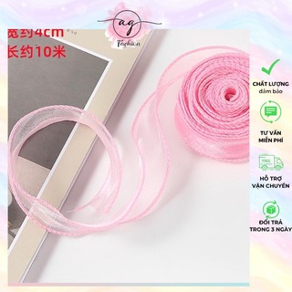 Ruy băng xoắn voan, sóng lượn buộc thắt nơ đóng gói quà AG.FASHION