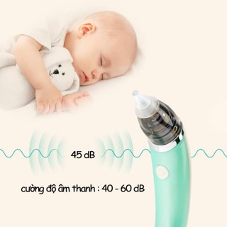 Máy hút mũi hút đớm cho bé Little Bee, đầu hút Silicon Lực hút mạnh
