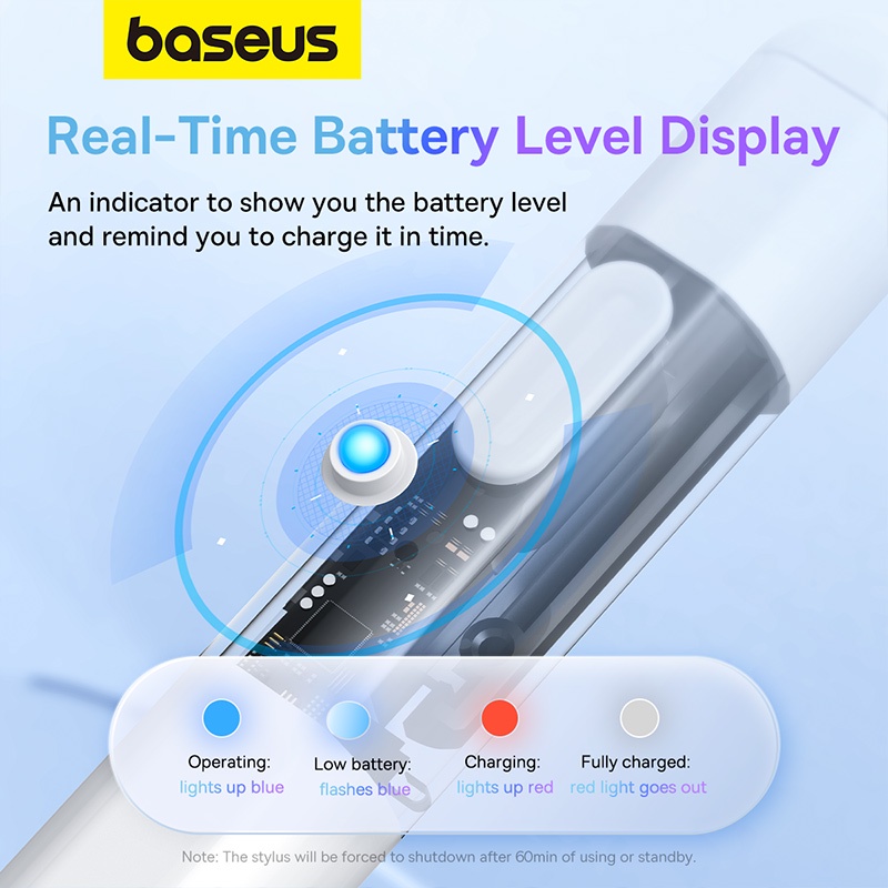 Bút Cảm ứng Stylus Baseus Chạm Mượt Toàn Màn Hình Cảm Ứng Hoạt Động Viết Cực Mượt Mà