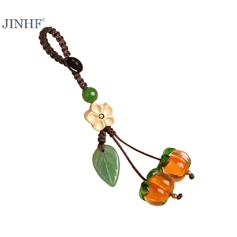Jinhf Phụ Kiện Dây Đeo Điện Thoại / Chìa Khóa Phong Cách Trung Hoa Cổ Điển Dễ Thương