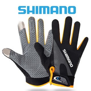 2023 Shimano Găng Tay Câu Cá Nam Ngoài Trời Chống Nắng Thoáng Khí Chống Trơn Trượt Chống Mài Mòn Tất Cả Ngón Tay Găng Tay Câu Cá Nam