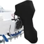 Vỏ động cơ phía ngoài thuyền CODECOVED, Dây kéo 420D Vải Oxford Full Boat Motor Cover, Dây đeo chống gió Động cơ màu đen Chống tia cực tím Phù hợp với Vỏ bảo vệ động cơ 0-350HP Tàu