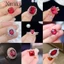 ♥ Hàng Mới Về Mới Nhẫn tourmaline Đính Đá Nhiều Màu Sắc