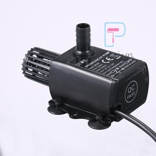 Máy bơm không chổi than USB DECDEAL, bộ lọc, siêu yên tĩnh, chống nước, DC5V, phun chìm, tuần hoàn bể cá 150L/h, 1,2W