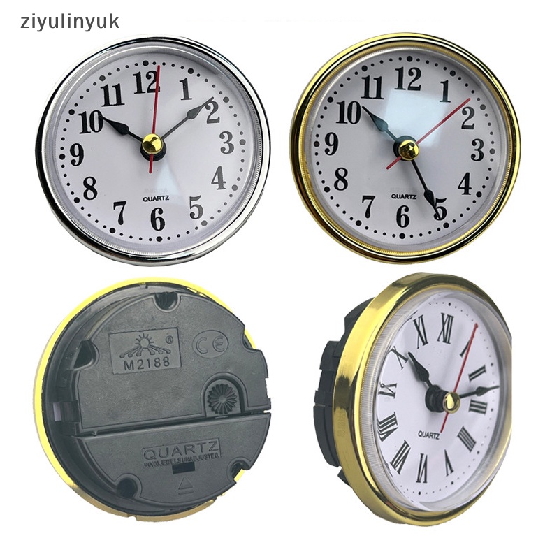 Ziyulinyuk Đồng Hồ Treo Tường Hình Tròn Cổ Điển Đường Kính 65mm