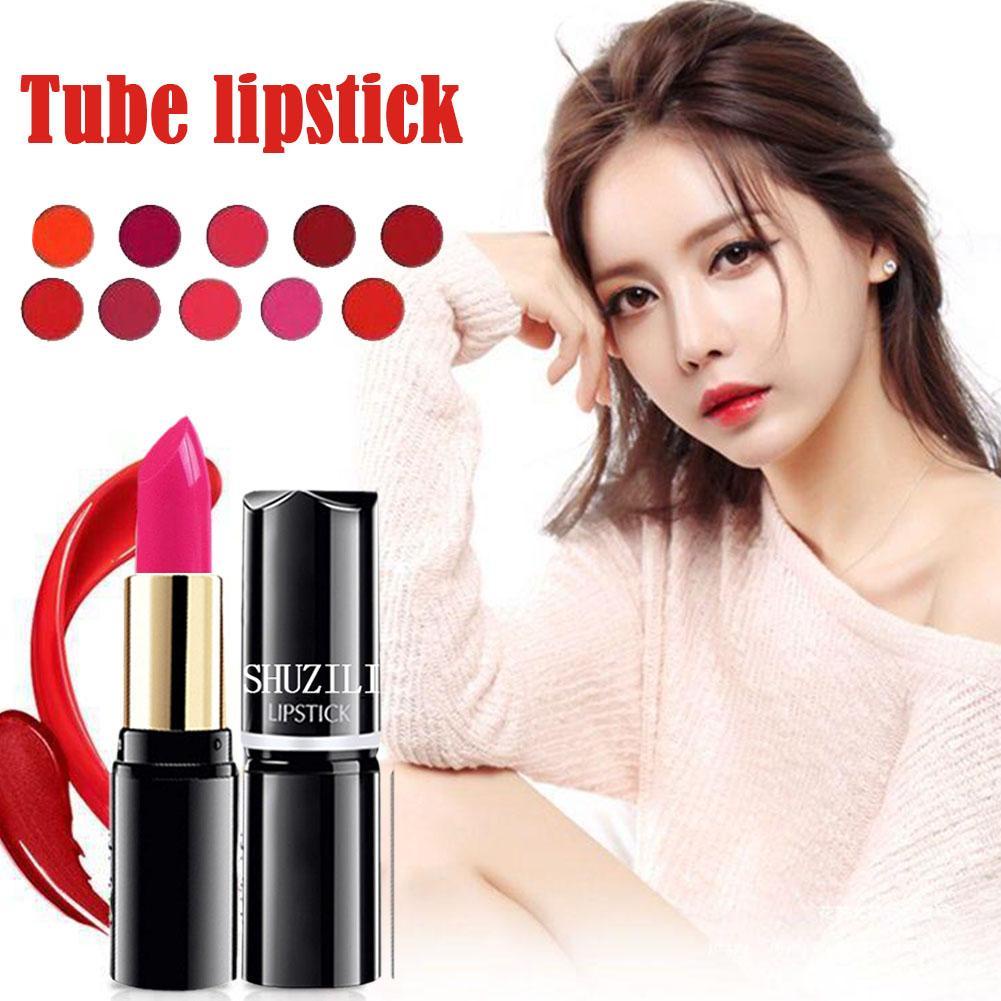 Son Môi Dưỡng Ẩm Chống Nước Lâu Trôi Không Dính Cốc 12 Màu Sắc Tùy Chọn Dành Cho Nữ