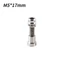 Bu lông khóa thân tay lái xe đạp DELMER, Hợp kim nhôm M5 * 17mm Đai ốc cố định thân xe đạp, Đai ốc khóa phuộc trước Ti Bu lông cố định M5x19mm Khóa xe đạp Vít Fastener Núi