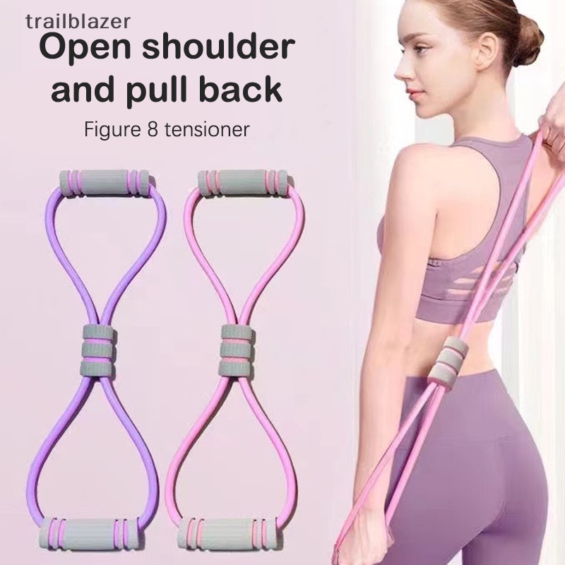 Dây Đai Kháng Lực Hình Số 8 Hỗ Trợ Tập Yoga / Lưng / Ngực Cho Nữ