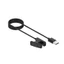 Niki 1M 4Pin Sạc Adapter Sạc Kẹp Đồng Hồ Thông Minh Cáp Sạc Cho GarminMarq S