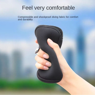 Túi xách NOOKSTORY, USB Flash Drive Polyester Túi lưu trữ, Bảo vệ 6 khe 10 khe cắm di động USB màu đen sắp xếp đĩa phụ kiện điện tử