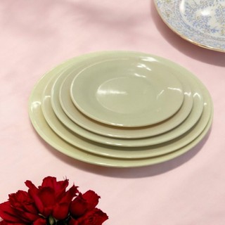Đĩa Tròn Nhựa Melamine, Đĩa Phip - Chịu Nhiệt Tốt - Dùng Hàng Quán, Gia Đình - Trường An VN
