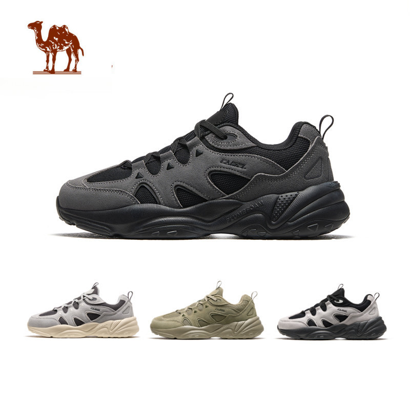 Ảnh Camel CROWN Giày thể thao Unisex Giày thông thường Chống trượt Tăng cường chiều cao Giày bố đế dày 1
