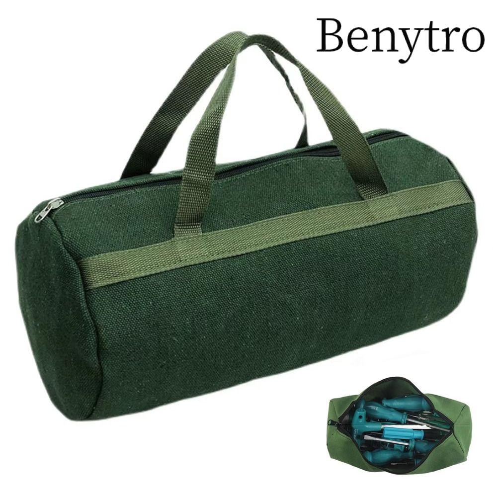 Dụng cụ sắp xếp công cụ phần cứng BENYTRO, Túi đựng dụng cụ cầm tay dung tích lớn, Túi xách cụ cầm tay Bộ cụ sửa chữa tự động bằng vải Canvas dày