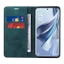 Ốp Lưng RFID Cho OPPO Reno 12 Pro 12F 11 10 Pro 8T 7 7z 8z 5z 6z Ví Da Lật Từ Tính Vỏ Đựng Thẻ Khe Cắm