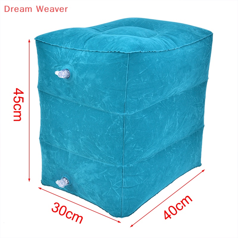 [Dream] Tựa chân du lịch di động bơm hơi Máy bay Train Kids Bed Foot Rest mới