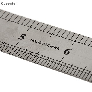 Thước Đo Hai Mặt Bằng Thép Không Gỉ 15-30cm