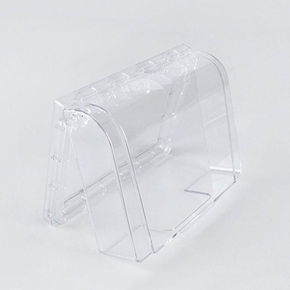Vỏ bảo vệ công tắc BAMBOOB, Hộp chống nước ổ cắm treo tường tự dính, Nguồn cung cấp ổ cắm điện loại 86 Vỏ cắm điện bằng nhựa Phòng tắm
