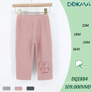 Quần Legging Len Mỏng Dokma Hoạ Tiết Siêu Xinh Dành Cho Bé Gái DQ1884 DQ2394 DQ2398