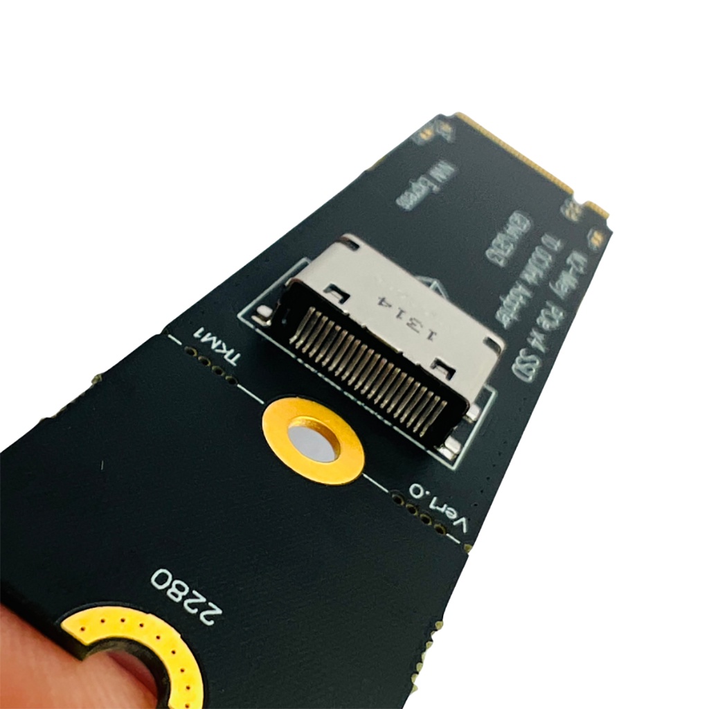 Thẻ Chuyển Đổi pci-e x4 ssd Sang u.2 oculink sff-8612 gen4 / gen3 2.5 inch nvme u.2 (sff 8639) Sd pci-e