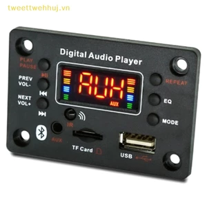 Tweehuj Bảng Mạch Giải Mã Âm Thanh usb tf fm radio mp3 Không Dây 5.0 mp3 12v Có Điều Khiển Từ Xa vn