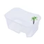 ZENZON Turtle Vivarium Box, Basking Ramp Water Land Dual Use Turtle Aquarium, Goldfish Feeding Box Nhựa Loại Mở Bể Bò Sát Mini Home