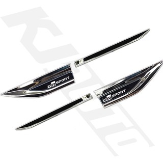 FENDER Logo 3d Bằng Inox Trang Trí Cửa Xe Hơi toyota wigo trd sport gr