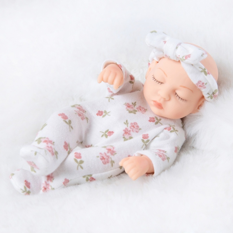Set 7 Búp Bê Em Bé Bằng silicone