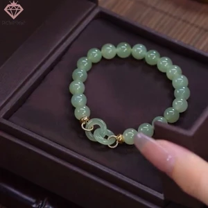 Vòng Tay Chuỗi Hạt Đá Tự Nhiên Hình Trái Tim Thời Trang Mùa Hè Cho Nữ [pcwfkef] Mới