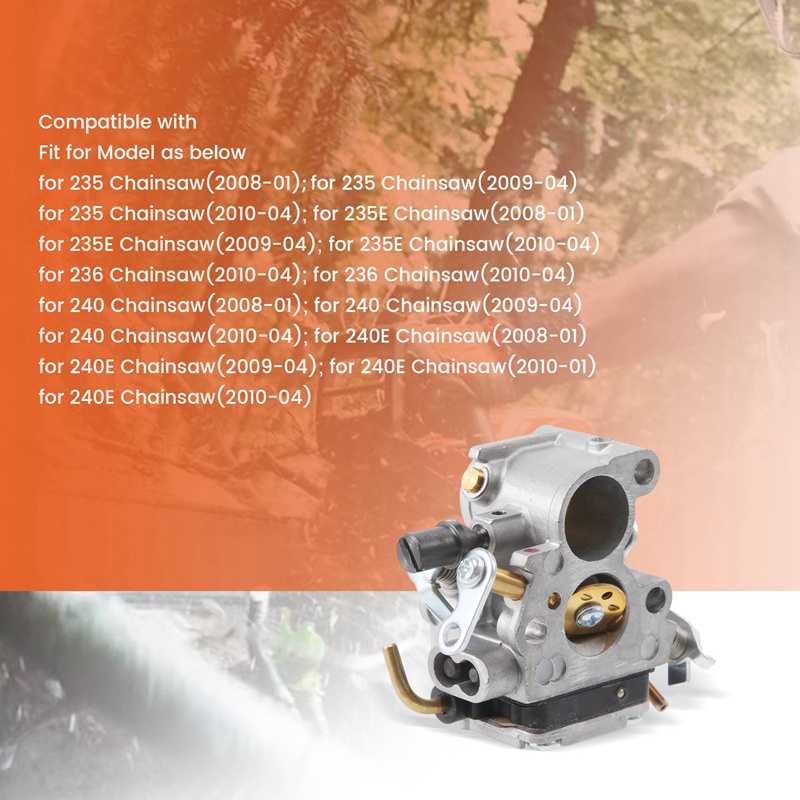 Bộ chế hòa khí cho máy cưa xích 235 235E 236 240 240E 574719402 545072601