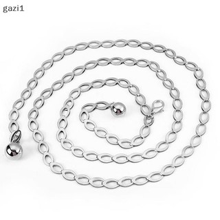 [Gzi1] Thắt Lưng Đục Lỗ Bằng Kim Loại Bạc Thiết Kế Đục Lỗ Thanh Lịch Thời Trang Cho Nữ