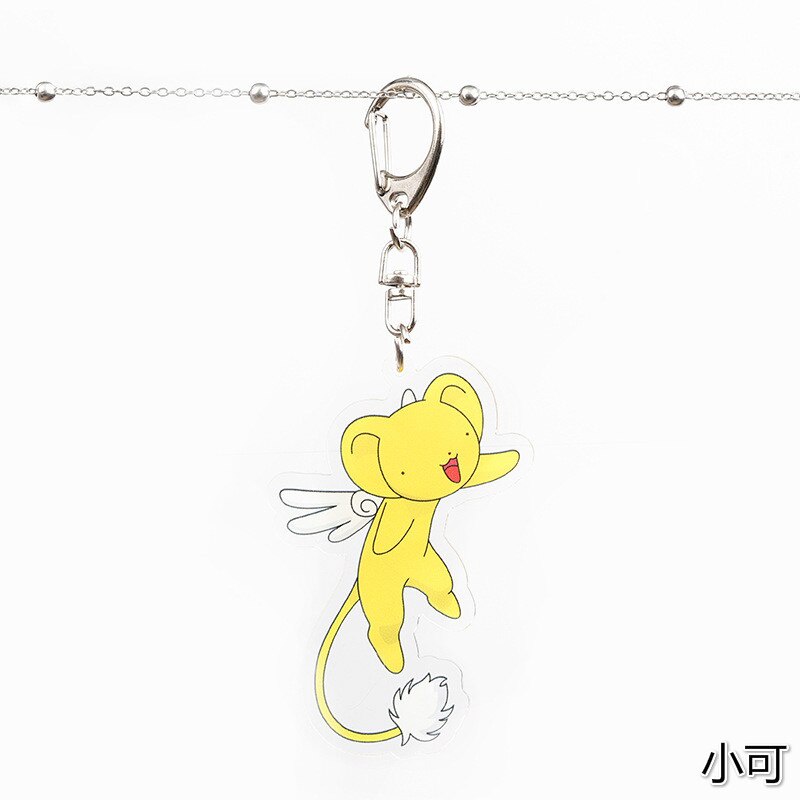 Móc khoá Thủ lĩnh thẻ bài Cardcaptor Sakura Star Wand Phụ Kiện Trang Trí Túi xách Balo