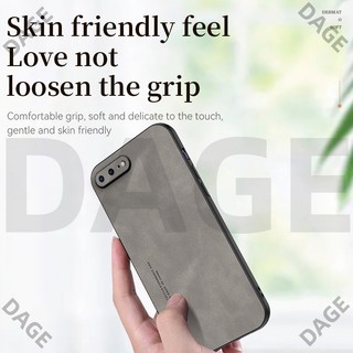 Ốp Điện Thoại Da Cừu Mềm Mặt Nhám Chống Sốc Cho iphone 5 5s 6 6s 7 8 plus 6p 7p 8p xr x xs max se 2020