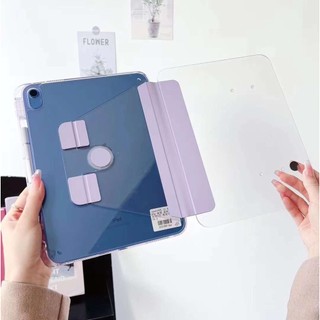 Ốp Lưng Cứng Acrylic Pha Lê Đá Cho iPad Air 11 2025 M3 11th Air7 Gen 2025 A16 Air 6th 5 4 10.9 10th 10.9 Pro 11 10.2 9th 8th 7th Xoay Đứng Có Khe Cắm Bút