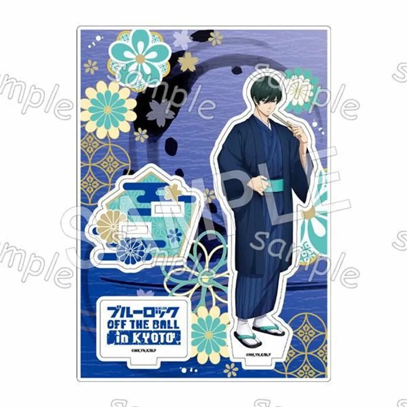 Mô hình Standee Anime Blue Lock Seishiro Nagi luv Acrylic Figure Chigiri Hyoma Phụ kiện trang trí để bàn góc học tập